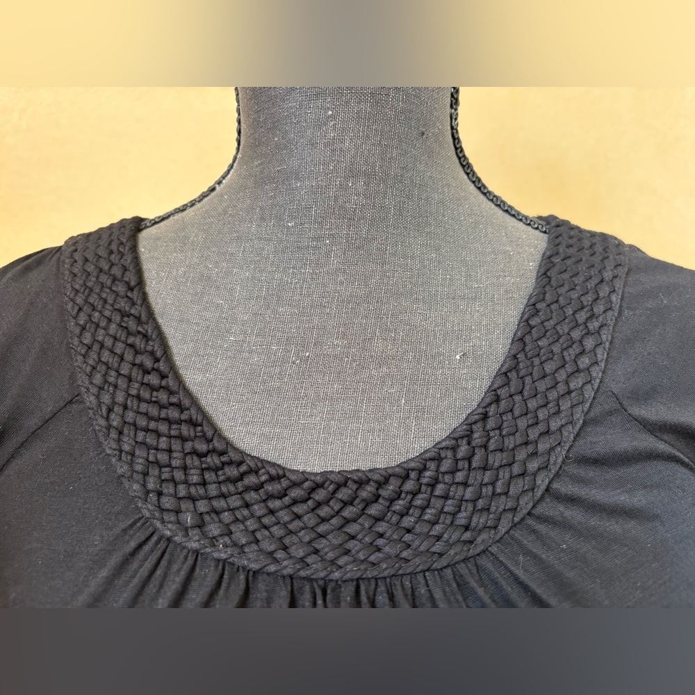 H&M Black Short Sleeve Blouse - Picture 8 of 9